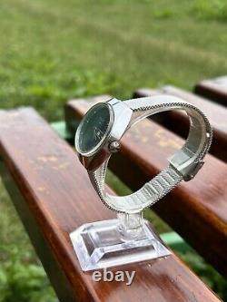 Vintage Collectible Watch Poljot Stadium Oval Case USSR Soviet Mechanical 1980s