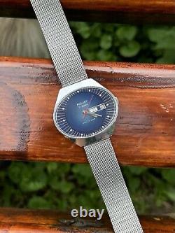 Vintage Collectible Watch Poljot Stadium Oval Case USSR Soviet Mechanical 1980s