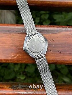 Vintage Collectible Watch Poljot Stadium Oval Case USSR Soviet Mechanical 1980s