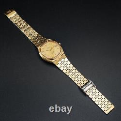 Vintage N-MINT OMEGA De Ville 1332 Quartz Men's Watch 196 0145 396 0876