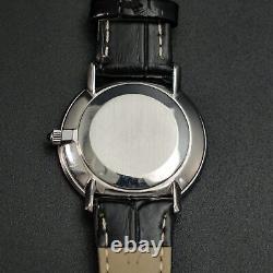 Vintage N-MINT OMEGA De Ville Cal. 625 111.0107 Silver Simple Hand Wind Watch