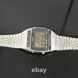 Vintage Seiko Digital A259-5070 Chronograph Alarm 1979 Old School Men's Watch