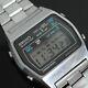 Vintage Seiko Digital Old School Quartz 1978 Watch Original Bracelet A128-5019