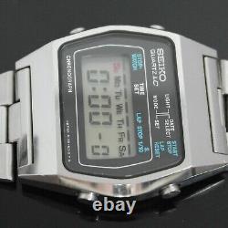 Vintage Seiko Digital Old School Quartz 1978 Watch Original Bracelet A128-5019