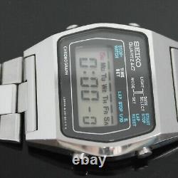 Vintage Seiko Digital Old School Quartz 1978 Watch Original Bracelet A128-5019