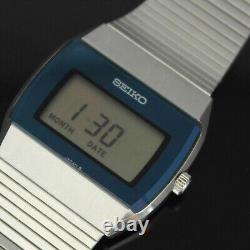Vintage Seiko Digital One Crown Time Day Date 1979 Women's Watch F322-5000 Rare