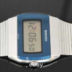 Vintage Seiko Digital One Crown Time Day Date 1979 Women's Watch F322-5000 Rare