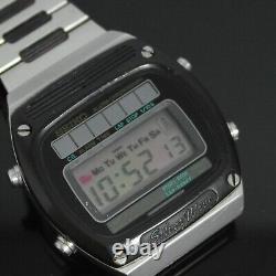 Vintage Seiko Digital Quartz SilverWave 1979 Watch Original Bracelet A156-5030
