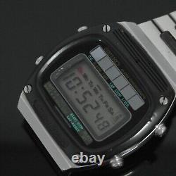 Vintage Seiko Digital Quartz SilverWave 1979 Watch Original Bracelet A156-5030