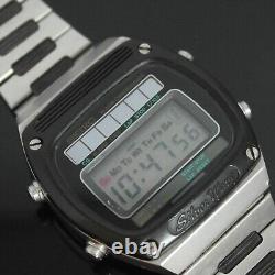 Vintage Seiko Digital Quartz SilverWave 1979 Watch Original Bracelet A156-5030