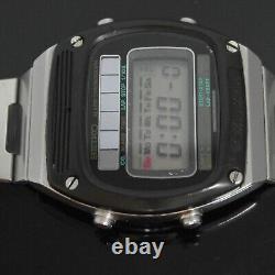 Vintage Seiko Digital Quartz SilverWave 1979 Watch Original Bracelet A156-5030