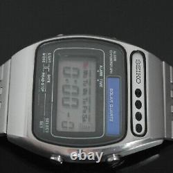 Vintage Seiko Digital Quartz Solar 1979 Watch Original Bracelet A156-5010 Rare