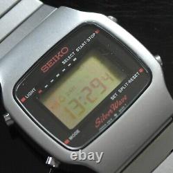 Vintage Seiko Digital SilverWave Quartz 1984 Watch Original Bracelet A914-5030