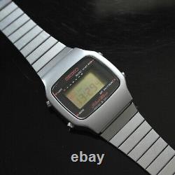 Vintage Seiko Digital SilverWave Quartz 1984 Watch Original Bracelet A914-5030