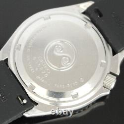 Vintage Seiko SilverWave Quartz Black Dial 1978 Watch 7546-6050 JDM Rare