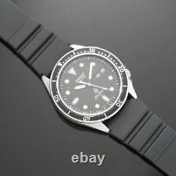 Vintage Seiko SilverWave Quartz Black Dial 1978 Watch 7546-6060 JDM Rare