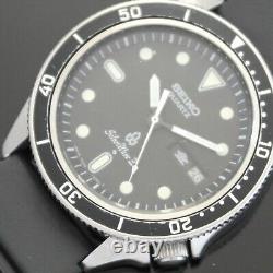 Vintage Seiko SilverWave Quartz Black Dial 1978 Watch 7546-6060 JDM Rare