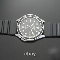 Vintage Seiko SilverWave Quartz Black Dial 1978 Watch 7546-6060 JDM Rare