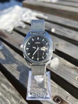 Vintage Soviet Slava Watch Retro Mechanical Wristwatch Made In USSR 1980s