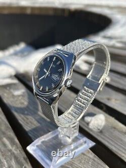 Vintage Soviet Slava Watch Retro Mechanical Wristwatch Made In USSR 1980s
