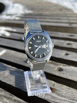 Vintage Soviet Slava Watch Retro Mechanical Wristwatch Made In USSR 1980s