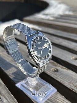 Vintage Soviet Slava Watch Retro Mechanical Wristwatch Made In USSR 1980s