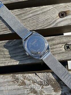 Vintage Soviet Slava Watch Retro Mechanical Wristwatch Made In USSR 1980s