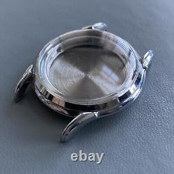 Vintage TISSOT Cal. 2451 Watch Case. Stainless Steel/Chrome. 33.8mm