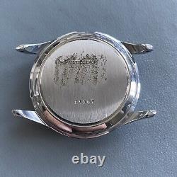 Vintage TISSOT Cal. 2451 Watch Case. Stainless Steel/Chrome. 33.8mm