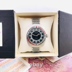 Vostok Amphibia Soviet Diver Watch Barrel Case Stainless Steel 2209 18 Jewels