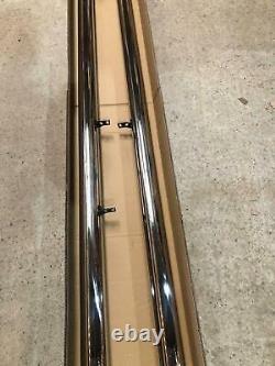 Vw Volkswagen Crafter Lwb 0616 76mm Side Bar & Steps Quality Stainless Steel