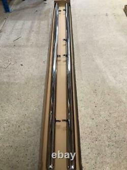 Vw Volkswagen Crafter Lwb 0616 76mm Side Bar & Steps Quality Stainless Steel