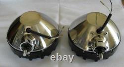 WIPAC 8 inch Stainless Off-Road Driving lamp set inc Grilles S6013C