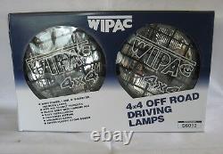 WIPAC 8 inch Stainless Off-Road Driving lamp set inc Grilles S6013C