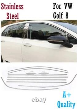 Window Full Frame Chrome Cover Trim For VW Golf 8 2020 And Later