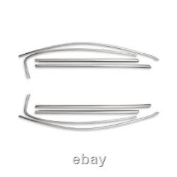 Window Full Frame Trim Chrome Cover For Fiat Egea Cross 2015-2023 8 PCS S. Steel