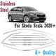 Window Full Frame Trim Chrome Cover For Scala 2020 And Later 10 Pcs