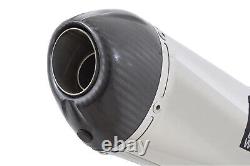 XT700 TENERE 2019-2020 Exhaust Silencer Oval Stainless Carbon Tip 200ST
