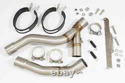 YAMAHA XT 660 Z TENERE 2008-2017 Exhaust Silencers 230mm Oval Stainless 230SS