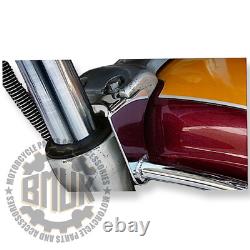 Yamaha XV 750 XV 1100 Virago Chrome Front Fender Mudguard Bumper Trim Rail