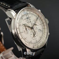 ZEPPELIN 7680-1 100th anniversary commemoration model Chronograph Men's Watch