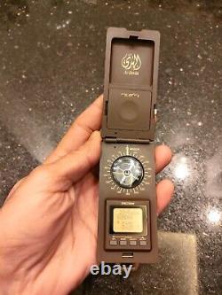 1984 RARE SEIKO SPACETRONIC Montre Digitale Islamique en Or W030-0010