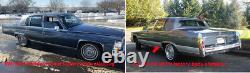 1987-1992 Cadillac Fleetwood Brougham Panneau Chrome Rocker Garniture Fl 6 1/4 12pc