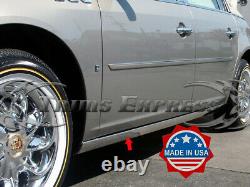 2006-2011 Cadillac Dts Chrome Rocker Panel Trim Extreme Lower Overlay 2pc 2 1/2