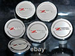2006-2013 Corvette Z06 Ls7 Chrome & Couvertures De Bouchon De Fluide De Moteur Inoxydable 6pc Set