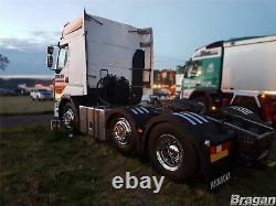 22.5 Swedish Style Acier Inoxydable Chrome Roues Avant Couvre Camion Lorry