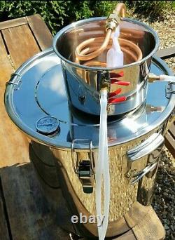 5 Gallon, Distillation, Moonshine, Brasserie maison, alambic en acier inoxydable de haute qualité