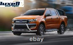 BARRE CHROMÉE BULL BAR POUR VW AMAROK 2010+ (76mm)