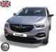 Barre De PoussÉe En Acier ChromÉe Simple Bull S. S'adapte À Vauxhall Opel Grandland X 2017+ 60 Mm
