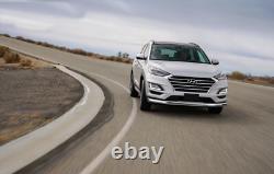 BARRE DE POUSSEE SIMPLE EN CHROME BULL NUDGE S. EN ACIER S'ADAPTE À HYUNDAI TUCSON FACELIFT 2018-2060 mm